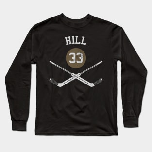 Adin Hill Vegas Goalie Sticks Long Sleeve T-Shirt